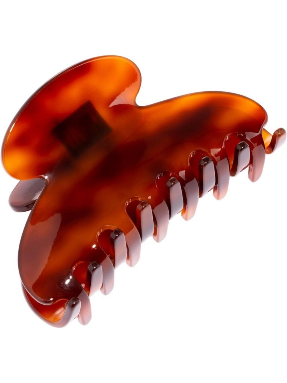 Stylish Tortoise Shell Medium Claw Hair Clip for Women - Couture Hair Accessory